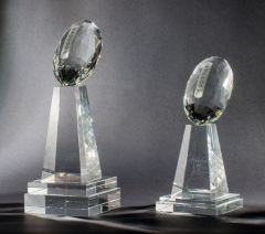 Impressive Crystal Football Tower