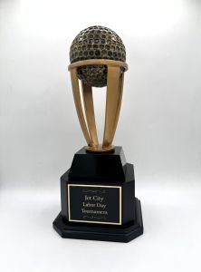 Pedestal Golf Trophy