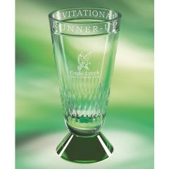 Engraved Expressions Green Golf Vase