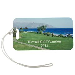 Color 2-Sided Bag Tags - vacation