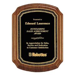 Florentine Border Personalized Wood Plaques