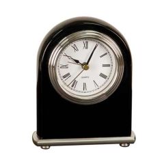 Personalized Black Desk Clock
