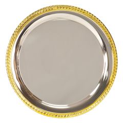 Engraved Silver Plated Tray