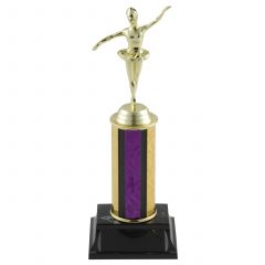 Ballerina Trophies With Color Choice