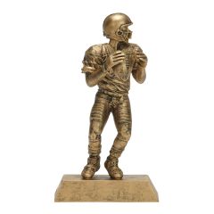 Fantasy Football Quarterback Resin Trophies - Gold