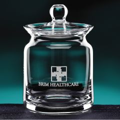 Engraved Biscuit Barrel