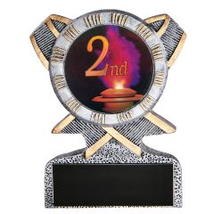 Second Place Award Resin Trophies