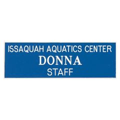 Engraved Three Line Name Badge