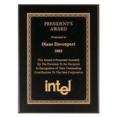 Premium Black Airflyte Wall Plaques