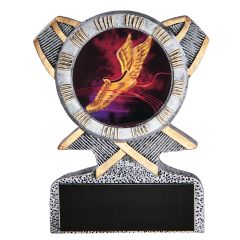 Winged Shoe Track Resin Award