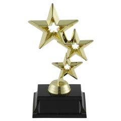 Cascading Stars Award Trophy