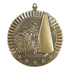 Large Value Cheerleading Medallions - gold