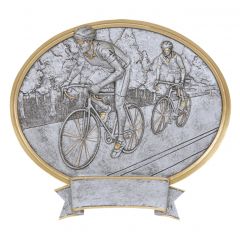 Sport Legend Oval Bicycle Racing Award