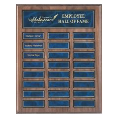 Easy Change Sapphire Perpetual Award Plaque