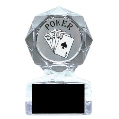 Poker Tournament Acrylic Trophy