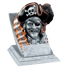 Pirate School Mascot Resin Trophies