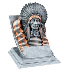 Indian School Mascot Resin Trophies