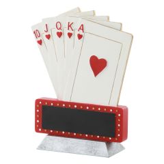 Chip Champion Best Hand Poker Trophy