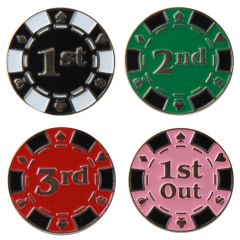 Chip Champion Poker Lapel Pins