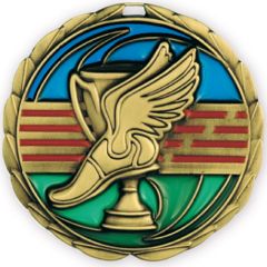 Stained Glass Track Medals