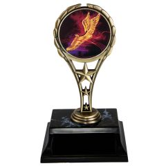 Engraved Rising Star Track Trophies