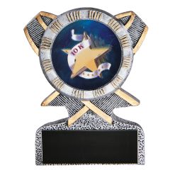10K Running Action Resin Trophy