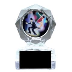 Jazz Dance Acrylic Star Trophy