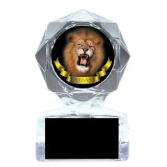 Lion Acrylic Mascot Trophy