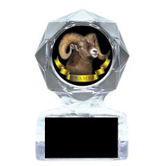 Ram Acrylic Mascot Trophy