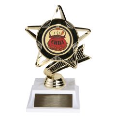 Gold Tone Chili Pot Trophies