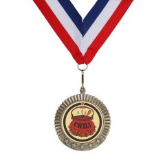 Engraved Chili Pot Medallion