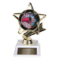 Gold Star Cheer Trophy