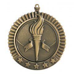 Large Achievement Torch Medallions