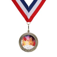 Colorful Kings Crown Medals