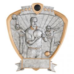 Male Bowling Team Resin Award