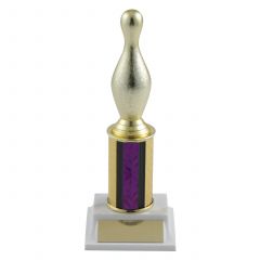 Bowling Pin Column Trophy