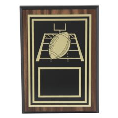 Engraved Football Field Award Plaques