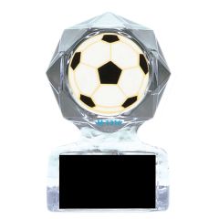 Soccer Ball Acrylic Star Trophy