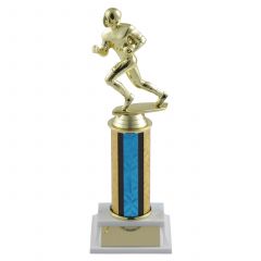 Runningback Football Trophies with Color Choice