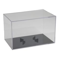 Clear Acrylic Football Display Box - Vertical