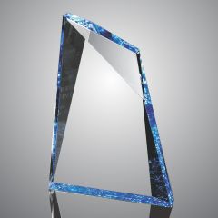Faceted Mountain Cut Acrylic Trophies