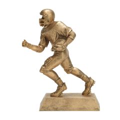 Gold Running Back Football Resin Trophies
