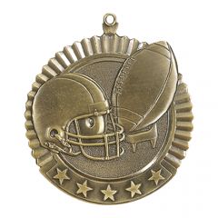 Gold Large Value Football Medals