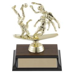 Shot on Goal Soccer Trophy