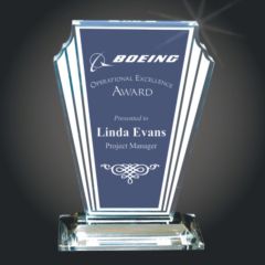 Blue Screened Acrylic Award