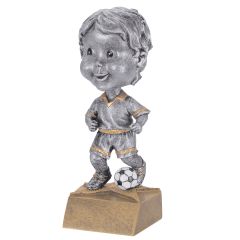 Youth Boy Soccer Bobblehead Award