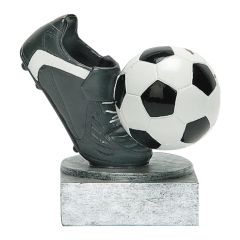Color Ball and Cleat Soccer Resin Award
