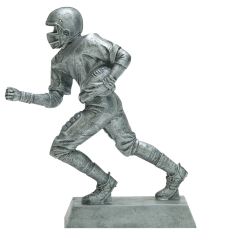 Large Silver Runningback Resin Awards