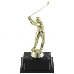 Basic Swinging Golfer Trophy