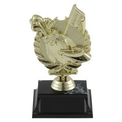 Inexpensive Golf Wreath Trophy